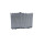 Radiator engine cooling 674 - 400 mm alu NRF for e.g. MITSUBISHI CARISMA
