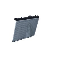 Radiator engine cooling 545 - 380 mm alu NRF for e.g. PEUGEOT 206