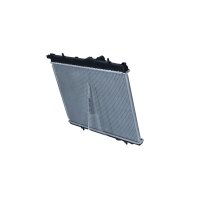 Radiator engine cooling 545 - 380 mm alu NRF for e.g. PEUGEOT 206
