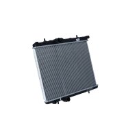Radiator engine cooling 545 - 380 mm alu NRF for e.g. PEUGEOT 206