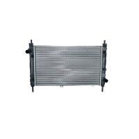 Kühler Motor Kühlrippen 610 - 378 mm Alu NRF...