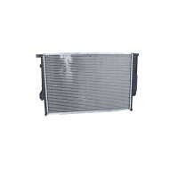 Radiator engine cooling 650 - 435 mm alu NRF for e.g. BMW 8