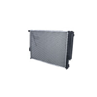 Kühler Motorkühlung Kühlrippen gelötet 611 - 435 mm Alu NRF für u.a. BMW 5er