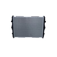 Radiator engine cooling 750 - 537 mm alu NRF for e.g. DAF LF
