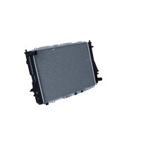 Kühler Motorkühlung Kühlrippen gelötet 632 - 406 mm Alu NRF für u.a. AUDI A6