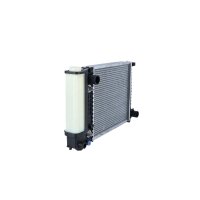 Radiator engine cooling 380 - 326 mm alu NRF for e.g. BMW 3