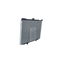 Kühler Motorkühlung Kühlrippen gelötet 647 - 430 mm Alu NRF für u.a. NISSAN PICK