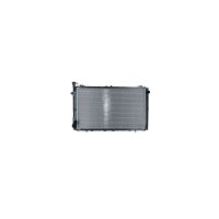 Radiator Engine cooling fins brazed 740 - 450 mm alu NRF...