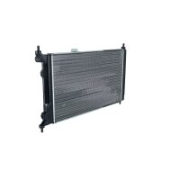 Kühler Motor Kühlrippen 590 - 349 mm Alu NRF für u.a. OPEL ASTRA