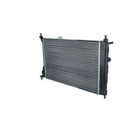 Kühler Motor Kühlrippen 590 - 349 mm Alu NRF für u.a. OPEL ASTRA