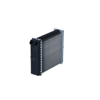 Heat exchanger interior heating 177 mm - 176 mm NRF for OPEL CALIBRA