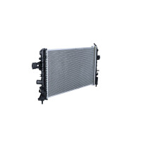 Kühler Motorkühlung Kühlrippen gelötet 600 - 366 mm Alu NRF für u.a. OPEL ASTRA