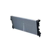 Kühler Motorkühlung Kühlrippen gelötet 650 - 308 mm Alu NRF für u.a. VW POLO