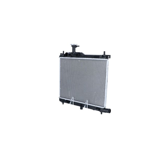 Kühler Motorkühlung Kühlrippen gelötet 447 - 351 mm Alu NRF für u.a. HYUNDAI i10