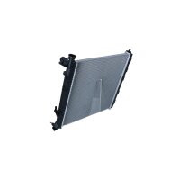 Radiator engine cooling fins brazed 485 - 468 mm alu NRF for e.g. HYUNDAI ix35