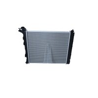 Radiator engine cooling fins brazed 485 - 468 mm alu NRF for e.g. HYUNDAI ix35