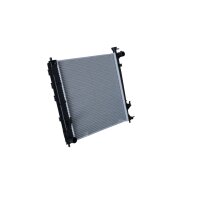 Radiator engine cooling fins brazed 485 - 468 mm alu NRF for e.g. HYUNDAI ix35