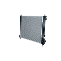 Kühler Motorkühlung Kühlrippen gelötet 508 - 424 mm Alu NRF für u.a. NISSAN JUKE