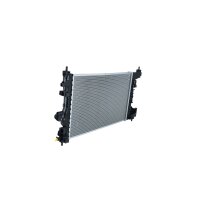 Radiator engine cooling 580 - 382 mm alu NRF for e.g. OPEL ASTRA