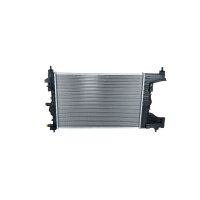 Radiator engine cooling 580 - 382 mm alu NRF for e.g. OPEL ASTRA
