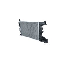 Radiator engine cooling 580 - 382 mm alu NRF for e.g. OPEL ASTRA
