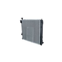 Kühler Motor Kühlrippen gelötet 510 - 480 mm Alu NRF für u.a. HYUNDAI SANTA
