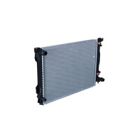 Kühler Motorkühlung Kühlrippen gelötet 632 - 430 mm Alu NRF für u.a. AUDI A4
