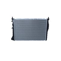 Kühler Motorkühlung Kühlrippen gelötet 580 - 408 mm Alu NRF für ALFA ROMEO 147