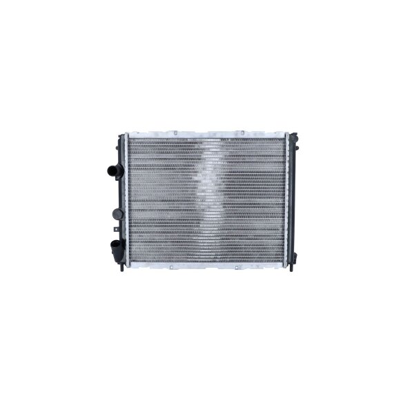 Kühler Motor Kühlrippen gelötet 481 - 386 mm Alu NRF für u.a. RENAULT CLIO