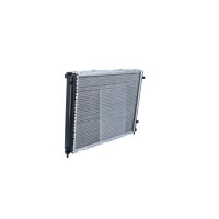 Kühler Motor Kühlrippen gelötet 481 - 386 mm Alu NRF für u.a. RENAULT CLIO