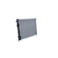 Kühler Motor Kühlrippen gelötet 481 - 386 mm Alu NRF für u.a. RENAULT CLIO