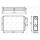 Heat exchanger for interior heating 210 mm - 160 mm NRF for FIAT and others