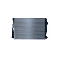 Radiator engine cooling fins brazed 649 - 460 mm alu NRF...