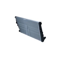 Radiator engine cooling fins brazed 649 - 460 mm alu NRF for e.g. ALFA ROMEO 159