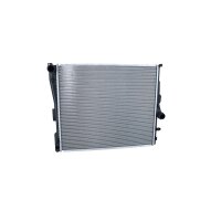 Kühler Motorkühlung Kühlrippen gelötet 580 - 491 mm Aluminium NRF für BMW X3