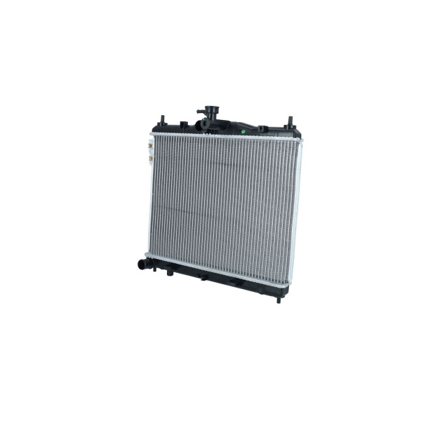 Kühler Motorkühlung Kühlrippen gelötet 498 - 373 mm Alu NRF für HYUNDAI GETZ