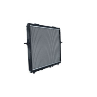 Kühler Motorkühlung Kühlrippen gelötet 628 - 578 mm Alu NRF für KIA SORENTO