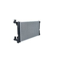 Kühler Motor Kühlrippen gelötet 625 - 378 mm Alu NRF für u.a. TOYOTA AVENSIS