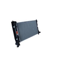 Kühler Motor Kühlrippen gelötet 600 - 348 mm Alu NRF für u.a. TOYOTA COROLLA