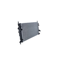 Kühler Motorkühlung Kühlrippen gelötet 672 - 376 mm Alu NRF für u.a. MAZDA 3