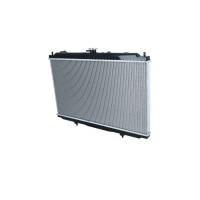 Radiator engine cooling 698 - 395 mm alu NRF for NISSAN ALMERA