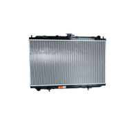 Radiator engine cooling 698 - 395 mm alu NRF for NISSAN ALMERA