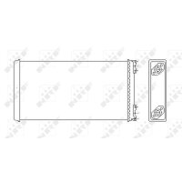 Wärmetauscher Innenraumheizung Kühlrippen 370 mm - 188 mm NRF für u.a. MAN F90