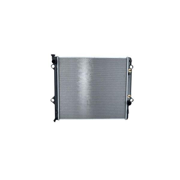 Kühler Motorkühlung Kühlrippen gelötet 650 - 591 mm Alu NRF für TOYOTA LAND