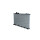 Radiator engine cooling 709 - 375 mm alu NRF for e.g. SUZUKI SX4