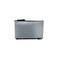 Radiator engine cooling cooling fins brazed 758 - 425 mm...