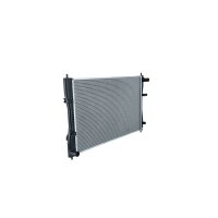 Kühler Motor Kühlrippen gelötet 640 - 402 mm Alu NRF für u.a. MITSUBISHI COLT