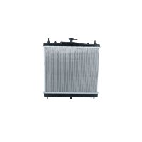 Radiator engine cooling 452 - 380 mm alu NRF for NISSAN MICRA