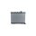 Radiator engine cooling 526 - 350 mm alu NRF for e.g. KIA RIO