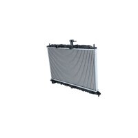 Radiator engine cooling 628 - 370 mm alu NRF for e.g. KIA...
